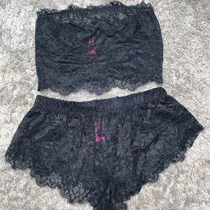 Two piece lingerie set